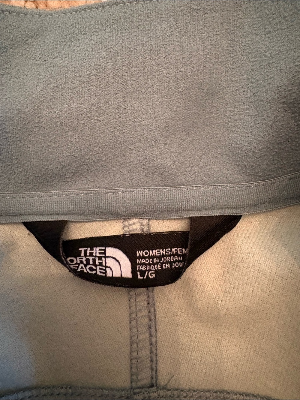 The North Face Women's Light Gray Fleece Jacket